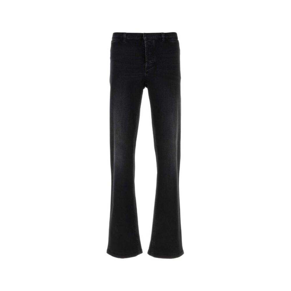 Gucci Men Black Stretch Denim Jeans